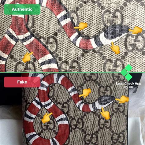 fake gucci wallet with snake|Gucci snake wallet inside.